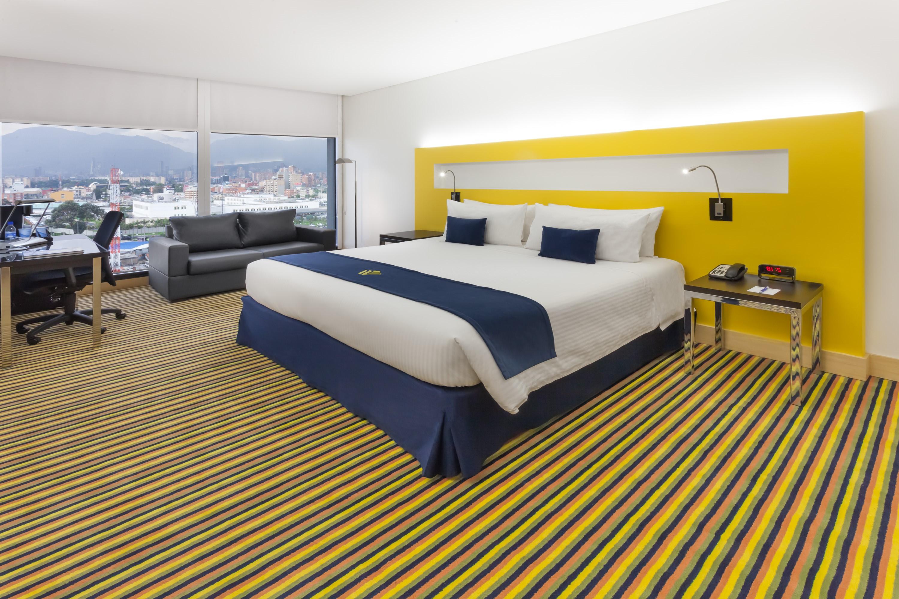 Wyndham Bogota Hotell Exteriör bild A room at the hotel